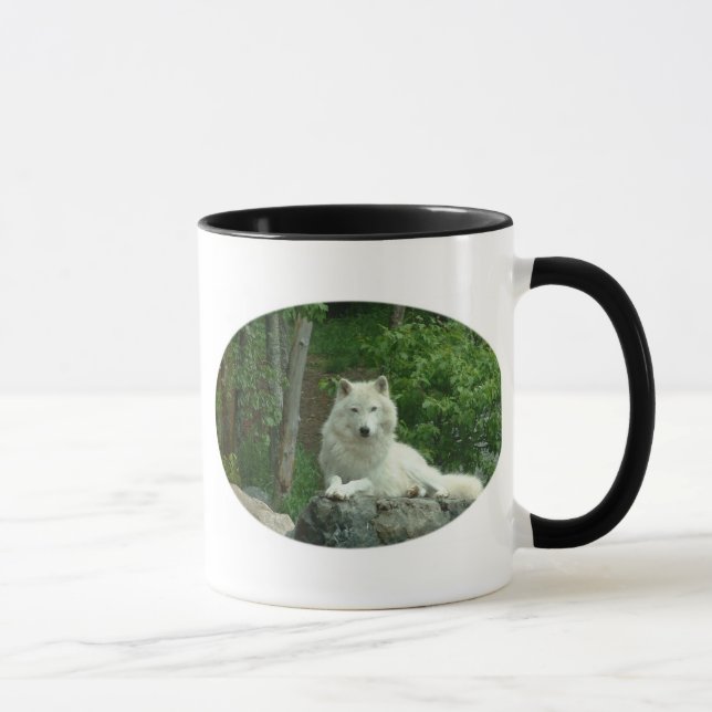 Tasse de café arctique de loup (Droite)