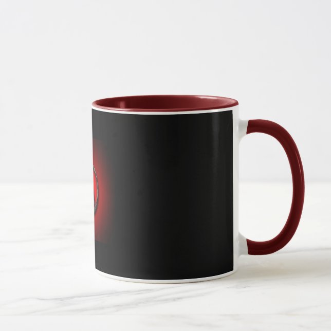 Tasse de café athée de symbole (Droite)
