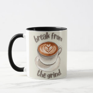 Tasse de café au latte