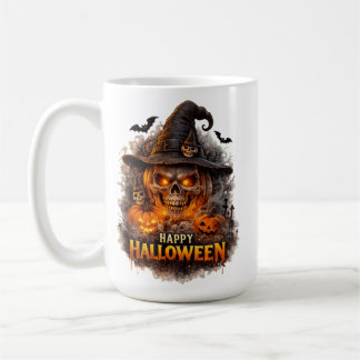 Tasse de café automnal cosy