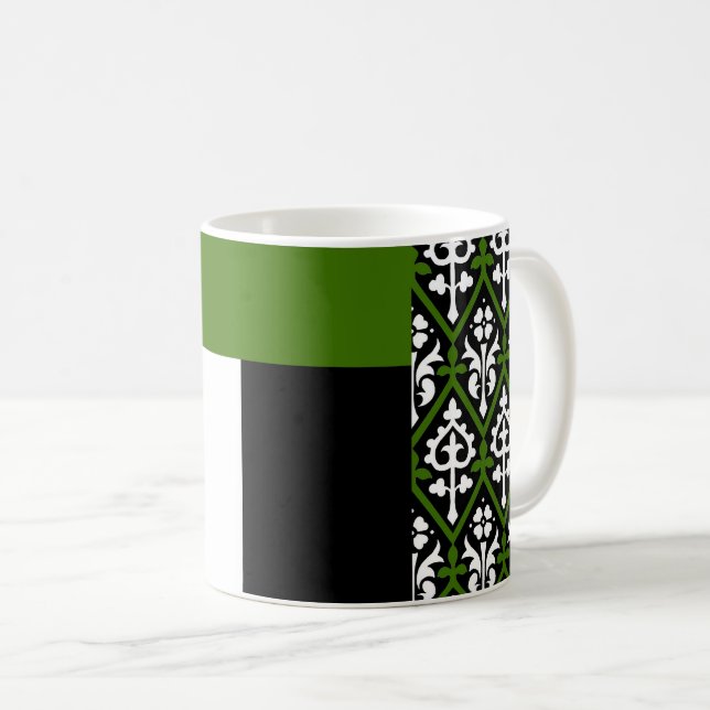 Tasse de café avec badge de la population du Shire (Devant droit)