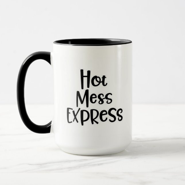 Tasse de café avec citation (Gauche)