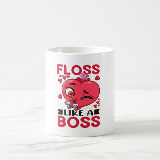 Tasse de café avec citation dentaire amusante