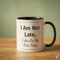 Tasse de café avec citation motivante