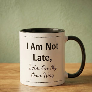 Tasse de café avec citation motivante