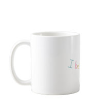 Tasse de café avec citation motivante Je Crois En 