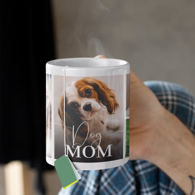 Tasse de café avec collage photo pour maman de chi (Créateur téléchargé)