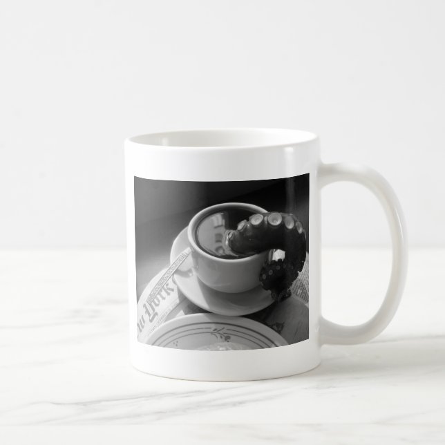 Tasse de café avec la tentacule (Droite)
