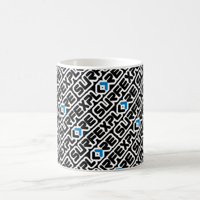 Tasse de café avec logo surfEXPLORE (Centre)