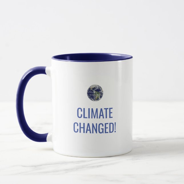 Tasse de café avec message de sensibilisation au c (Gauche)