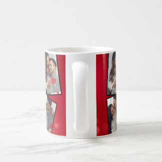 Tasse de café avec photos personnalisées