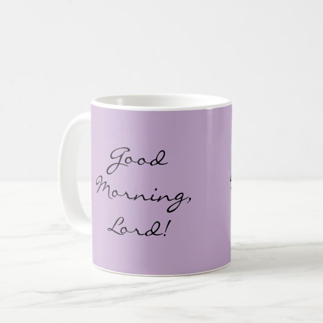 Tasse de café avec texte personnalisé (Devant gauche)