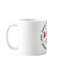 Tasse de café avec typographie inspirante sur la v