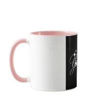 Tasse de café avec typographie inspirante « Trouve