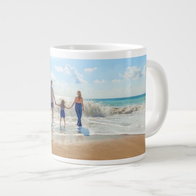 Tasse de café avec votre photo (Devant droit)