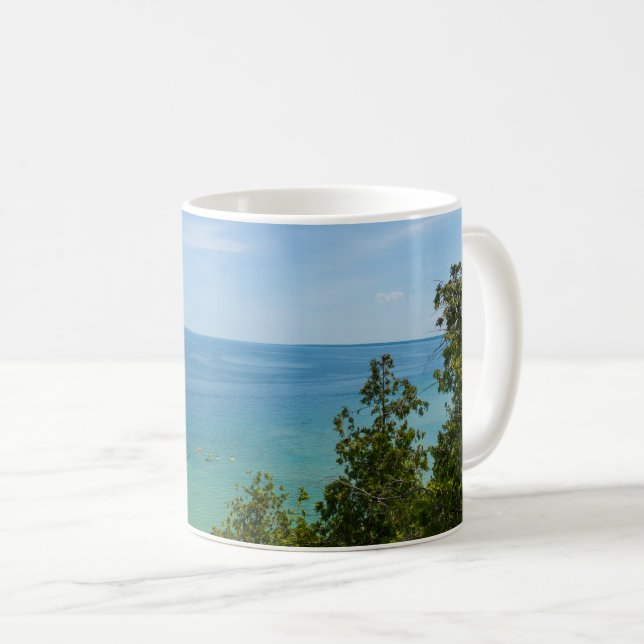 Tasse de café avec vue sur le lac Huron (Devant droit)