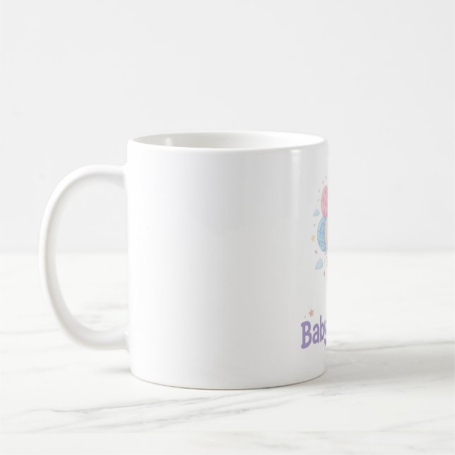 Tasse de café Baby Shower (Gauche)