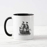 Tasse de café Bateau Pirate