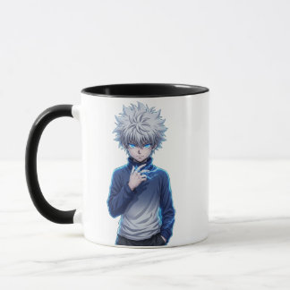 Tasse de café bicolore Killua Zoldyck Hunter - Ani