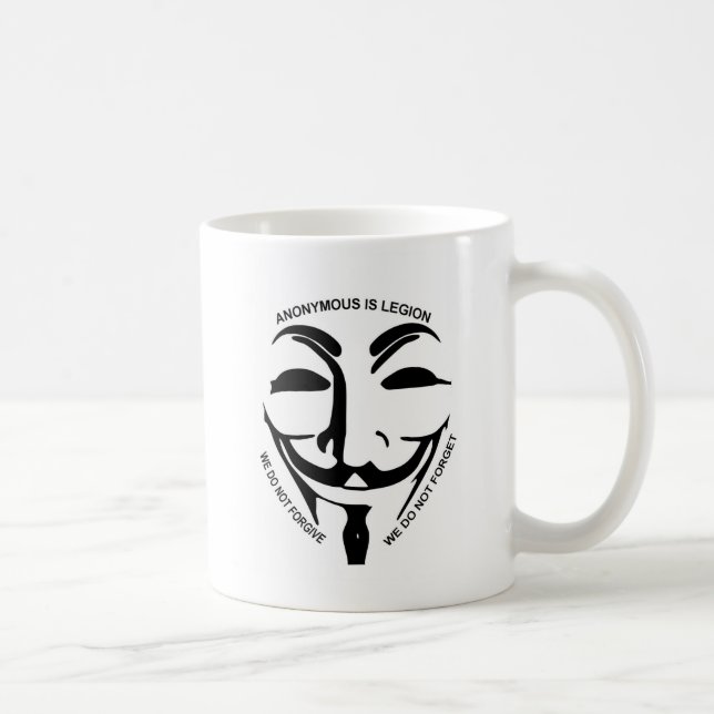 Tasse de café blanc anonyme (Droite)