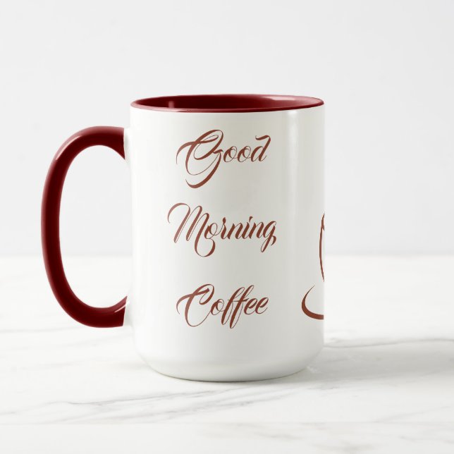 Tasse de café Bonjour (Gauche)