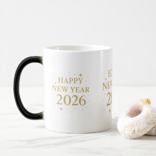 Tasse de café Bonne Année 2026 Élégante