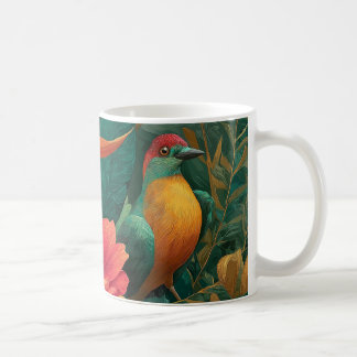Tasse de café botanique Paradis Tropical