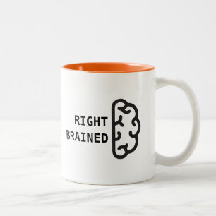 Tasse de café Brained droite