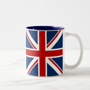 Tasse de café britannique de drapeau