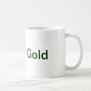 Tasse de café Brown d'or