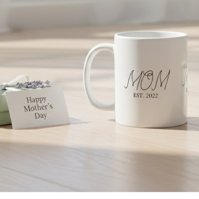 Tasse de café Cadeau pour Maman Fondée (Créateur téléchargé)