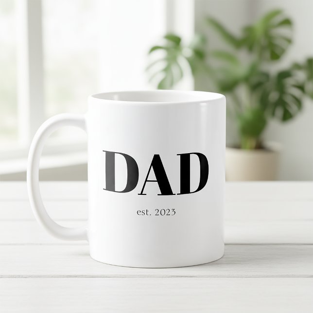 Tasse de café Cadeau pour nouveau papa (Créateur téléchargé)