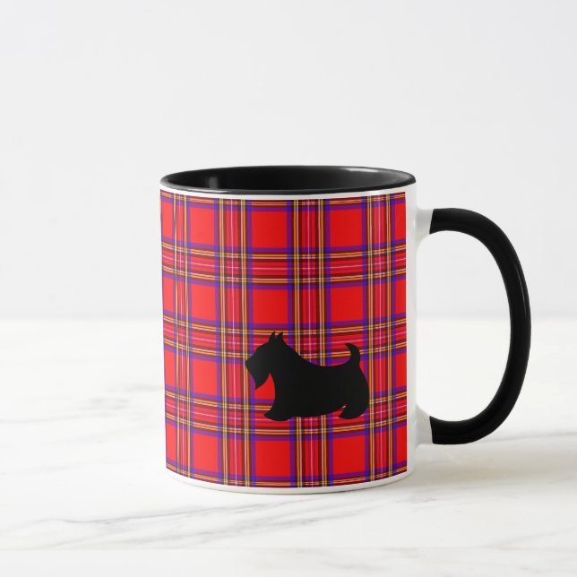 Tasse de café Cadeau Térrier Écossais Scotty Chien (Droite)