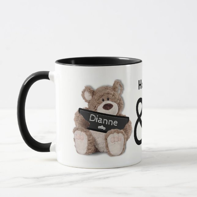 Tasse de café Câlins d'ours en peluche (Gauche)
