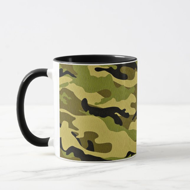 tasse de café camouflée (Gauche)