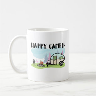 Tasse de café campante de Glamping de profondéme