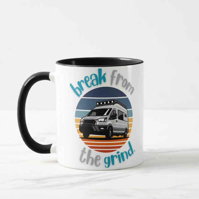 Tasse de café Camping Van 2 (Gauche)