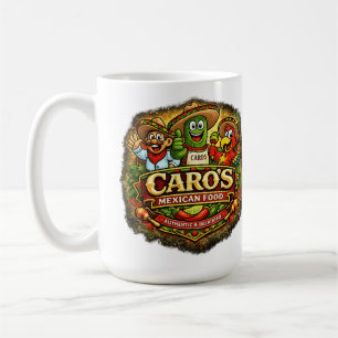 Tasse de café Caro’s Mexican Food – Authentique & 