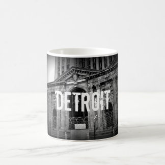 Tasse de café centrale de station de Detroit