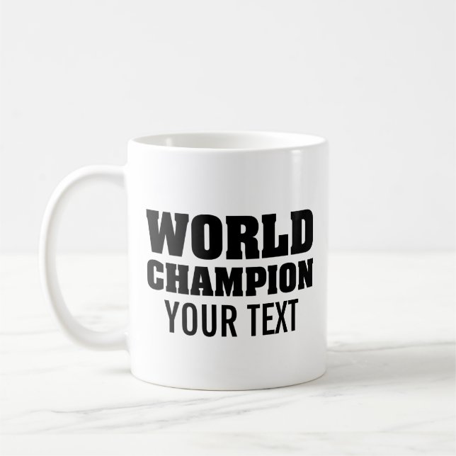 Tasse de café Champion du Monde (Gauche)
