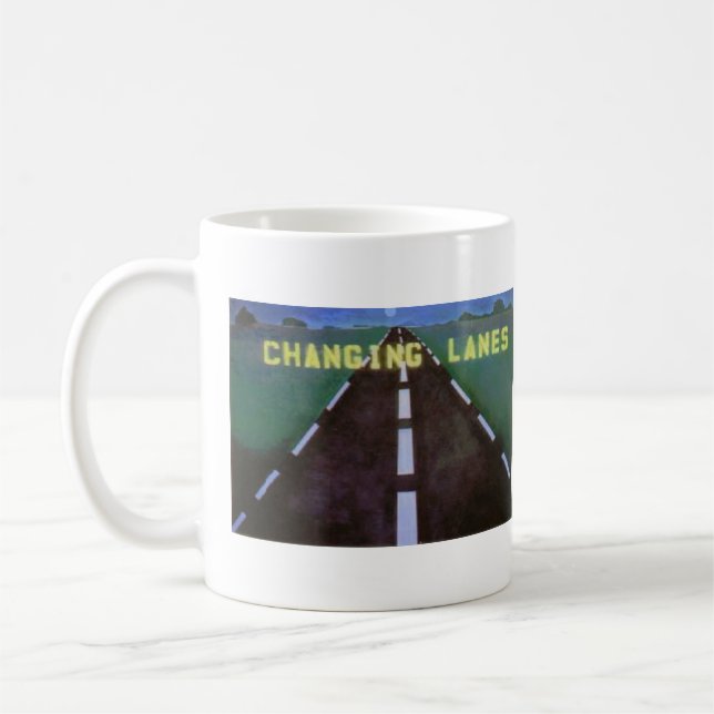 Tasse de café changeante de ruelles (Gauche)