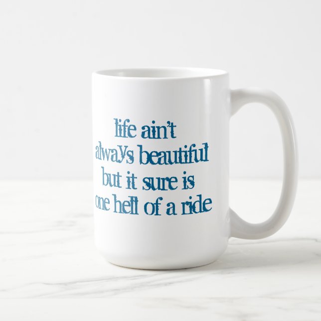 Tasse de café changeante des ruelles 15oz (Droite)