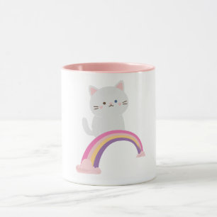 Tasse de café chat minou mignon