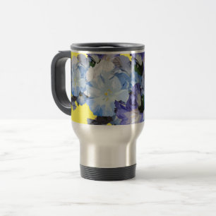 Tasse de café chic de banlieusard de bouquet