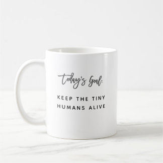 Tasse de café chic et moderne Maman Citation Objec