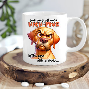 Tasse de café Chien Drôle Humour de chiot hilarant