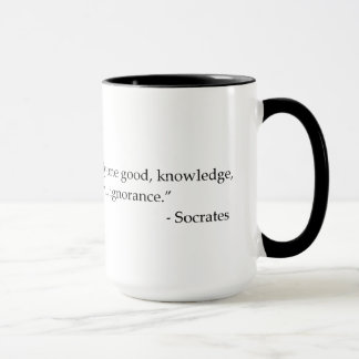 Tasse de café citable de philosophie de citation