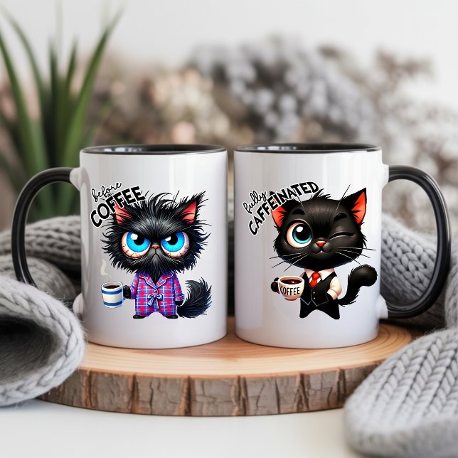 Tasse de café citation d'animal sarcastique de cha (Créateur téléchargé)
