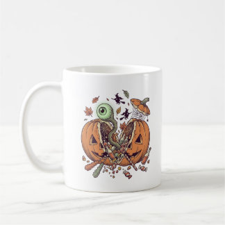 Tasse de café Citrouille Candy Burst Halloween Épo
