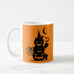 Tasse de café Citrouilles d'Halloween